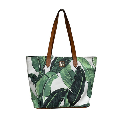 Vist Large View of Product Image Which is Used Dooney & Bourke Large Leather Handbag
