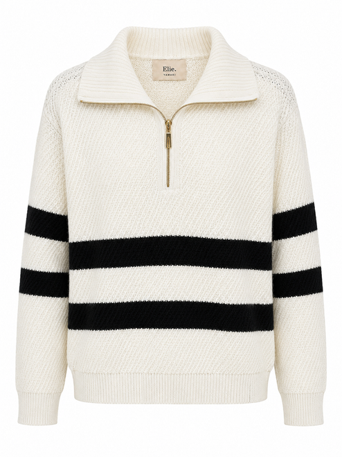 Vist Large View of Product Image Which is Used Elie Tahari Heavyweight Sweater XS-0/2