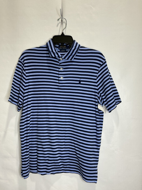 Vist Large View of Product Image Which is Used Polo Ralph Lauren Mens Short Sleeve Top M/15-15.5