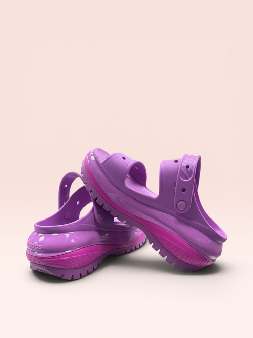 Vist Large View of Product Image Which is Used Crocs Wedge Sandals 9