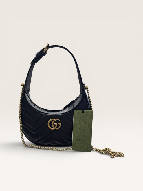 Vist Large View of Product Image Which is Used Gucci Small Leather Handbag