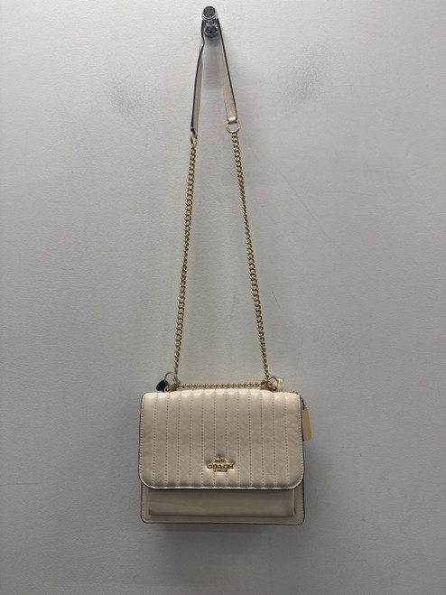 Vist Large View of Product Image Which is Used Cream Coach Small Handbag