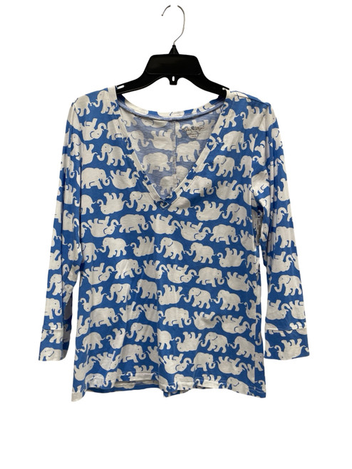 Vist Large View of Product Image Which is Used Lilly Pulitzer Long Sleeve T-Shirt L-12/14