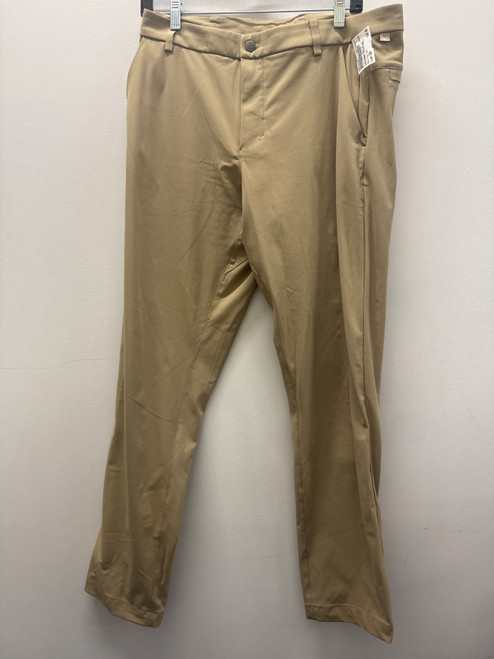 Vist Large View of Product Image Which is Used Beige Lululemon Athletica Mens Dress Pant 32W