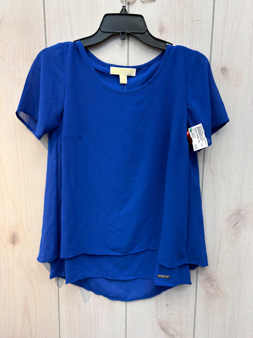 Vist Large View of Product Image Which is Used Michael Michael Kors Short Sleeve Top XS-0/2