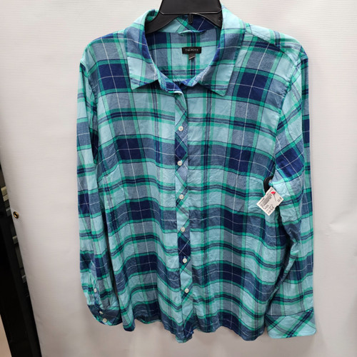 Vist Large View of Product Image Which is Used Talbots Long Sleeve Top XL-16