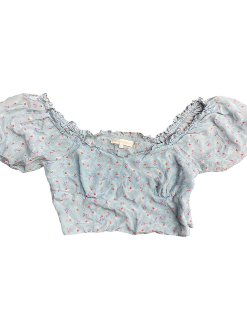 Vist Large View of Product Image Which is Used Loveshackfancy Short Sleeve Top S-4/6