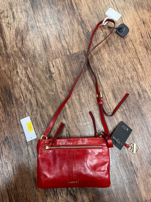Vist Large View of Product Image Which is Used Lodis Small Leather Handbag