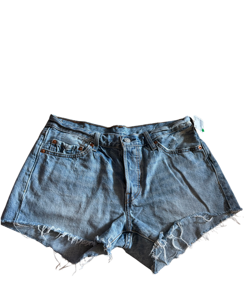 Vist Large View of Product Image Which is Gently used Levi's denim shorts 6-28