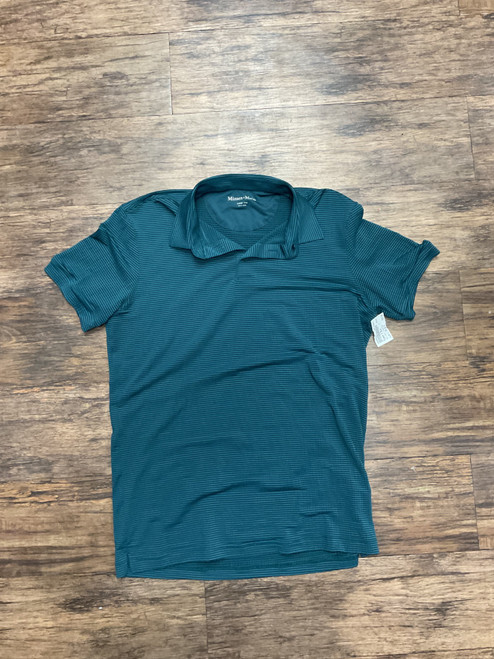 Vist Large View of Product Image Which is Used Mizzen & Main Mens Short Sleeve Top L/16-16.5