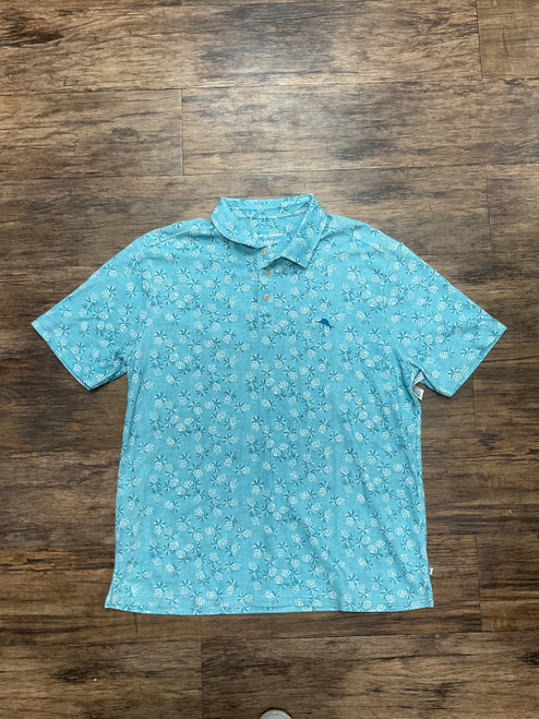 Vist Large View of Product Image Which is Used Tommy Bahama Mens Short Sleeve Top XL/17-17.5