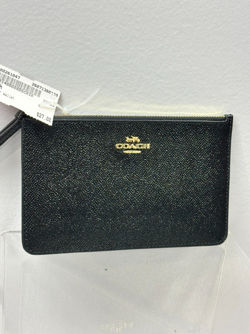 Vist Large View of Product Image Which is Used Coach Leather Wallet