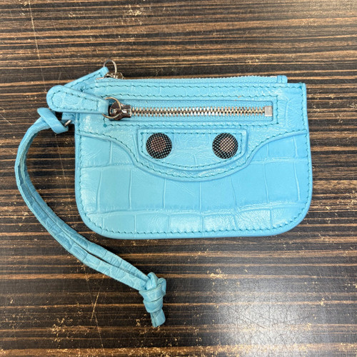 Vist Large View of Product Image Which is Used Balenciaga Leather Wallet