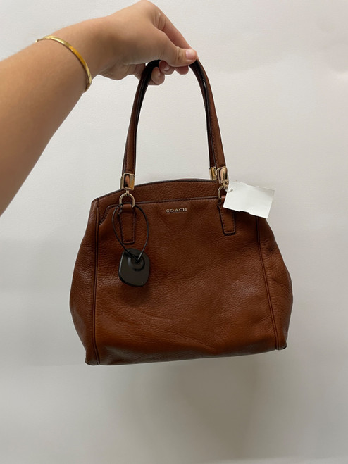 Vist Large View of Product Image Which is Used Coach Large Leather Handbag