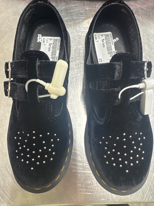 Vist Large View of Product Image Which is Used Black Dr. Martens Flats 7