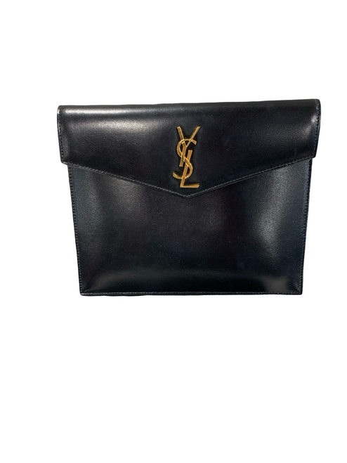 Vist Large View of Product Image Which is Used Saint Laurent Small Leather Handbag