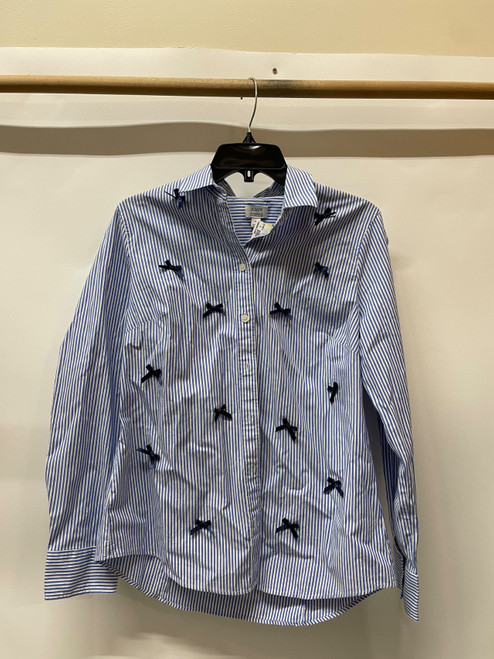 Vist Large View of Product Image Which is Used J. Crew Long Sleeve Top M-8/10