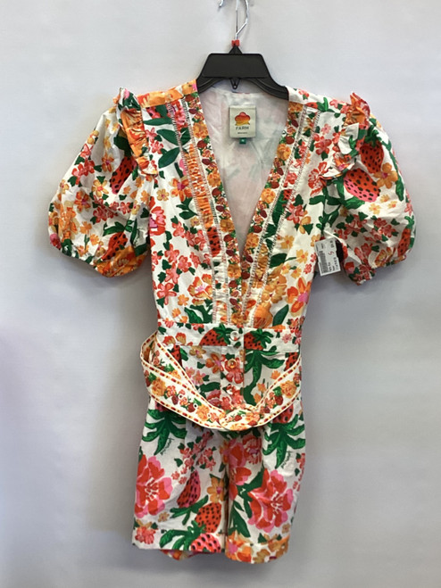 Vist Large View of Product Image Which is Used Farm Rio Romper M-8/10