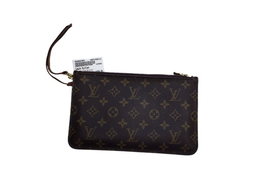 Vist Large View of Product Image Which is Used Louis Vuitton Leather Wristlet