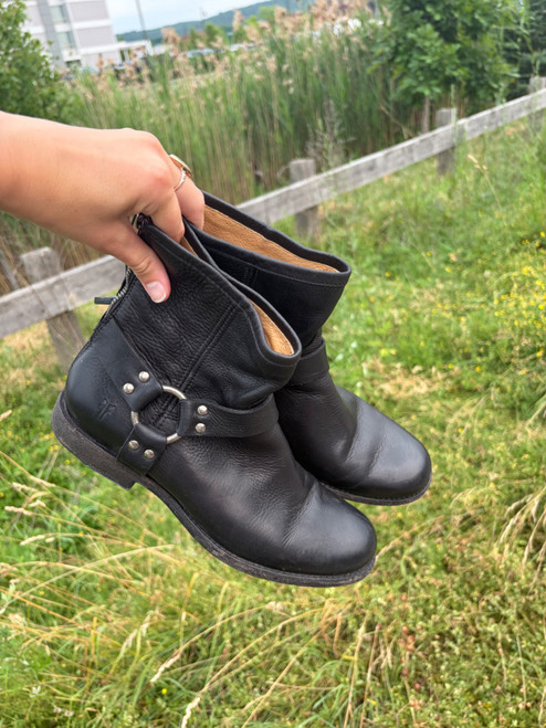 Vist Large View of Product Image Which is Used Frye Ankle Boots 8.5