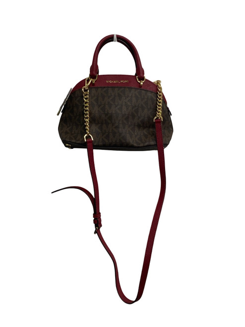 Vist Large View of Product Image Which is Used Michael Michael Kors Small Leather Handbag