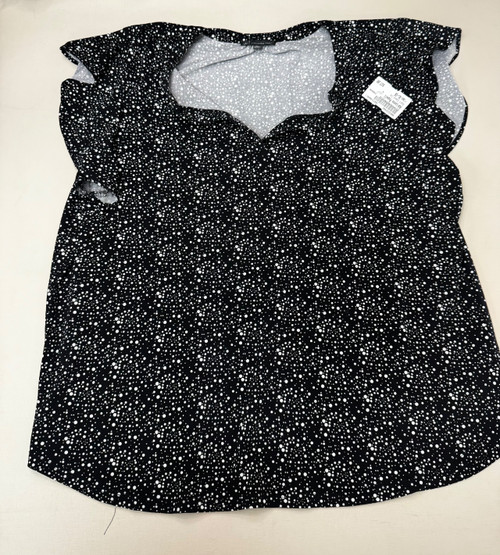 Vist Large View of Product Image Which is Used Adrianna Papell Short Sleeve Top XL-16