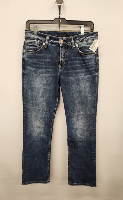 Vist Large View of Product Image Which is Used Silver Jeans Capri 8-29