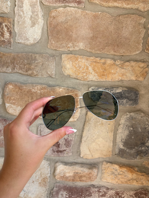 Vist Large View of Product Image Which is Used Cartier silver sunglasses 