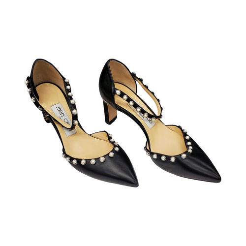 Vist Large View of Product Image Which is Used Jimmy Choo Low Heels 6.5