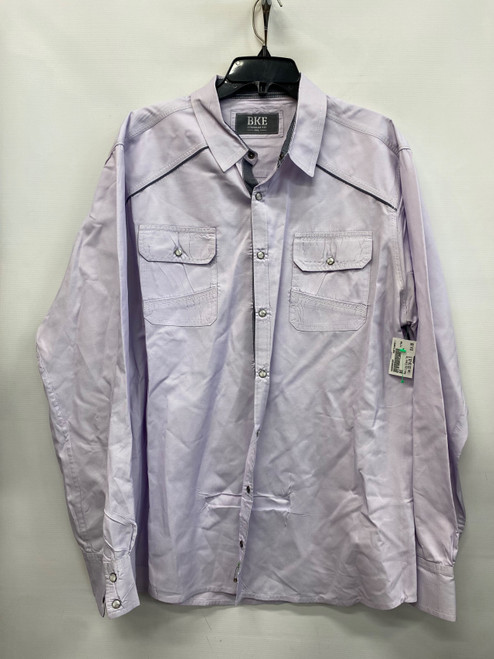 Vist Large View of Product Image Which is Used BKE Mens Long Sleeve Top 2X/18-18.5