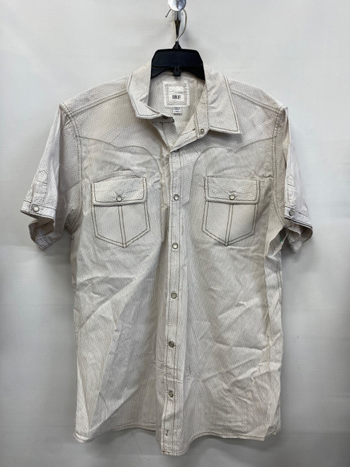Vist Large View of Product Image Which is Used BKE Mens Short Sleeve Top 2X/18-18.5