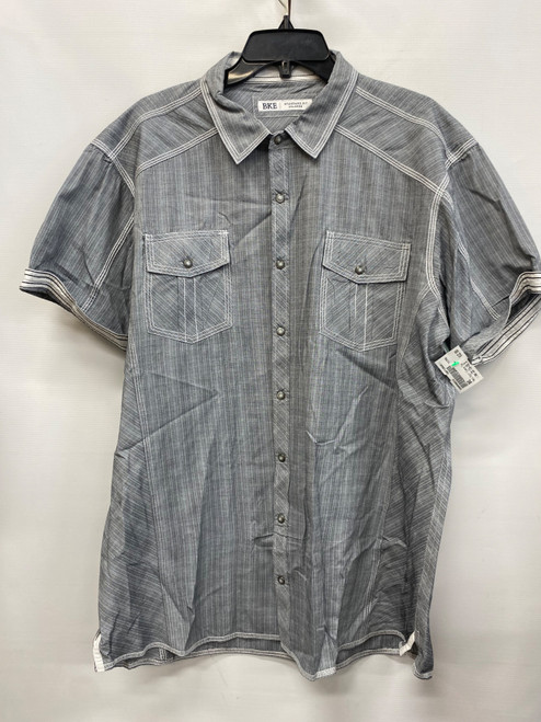 Vist Large View of Product Image Which is Used BKE Mens Short Sleeve Top 2X/18-18.5