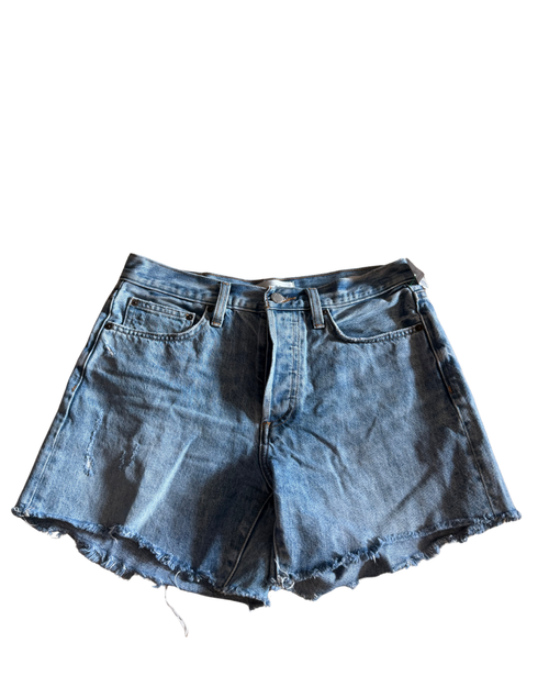 Vist Large View of Product Image Which is Gently used Aritzia Denim Forum shorts 2-26