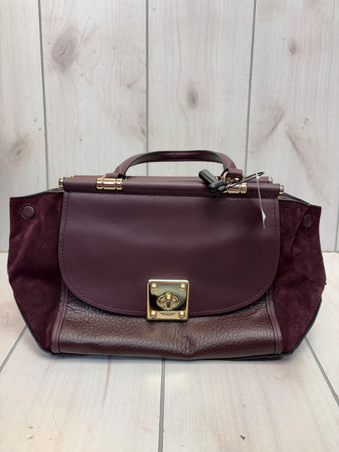 Vist Large View of Product Image Which is Used Coach Large Leather Handbag
