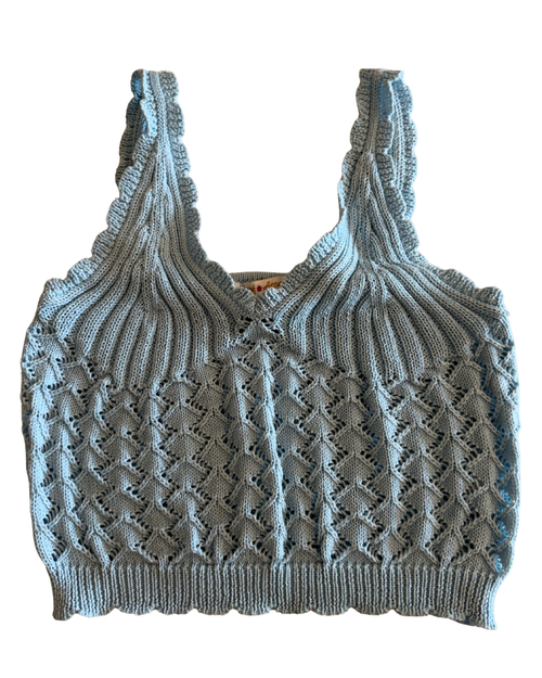 Vist Large View of Product Image Which is Gently used Poof tank top M-8/10