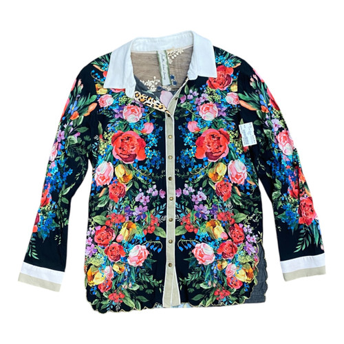 Vist Large View of Product Image Which is Used Aratta Silent Journey Long Sleeve Top S-4/6