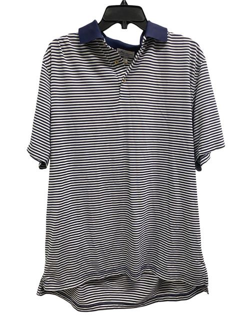 Vist Large View of Product Image Which is Used Peter Millar Mens Short Sleeve Top L/16-16.5