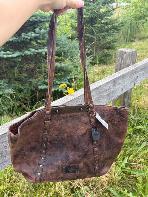 Vist Large View of Product Image Which is Used Patricia Nash Xlarge Leather Handbag