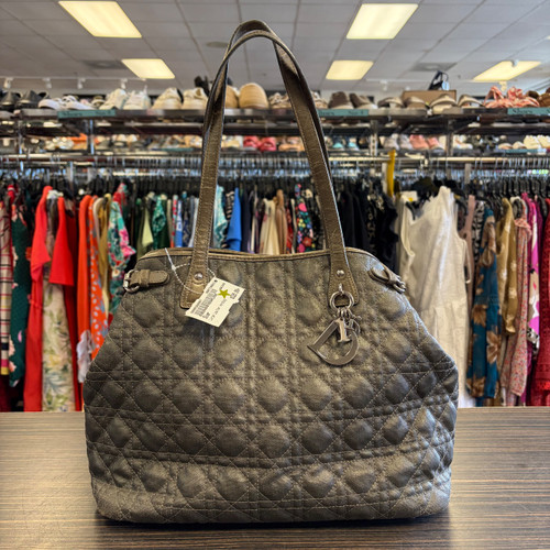 Vist Large View of Product Image Which is Used Dior Large Leather Handbag
