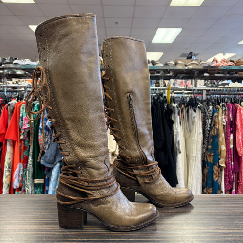 Vist Large View of Product Image Which is Used Free Bird Coal Tall Boots 5