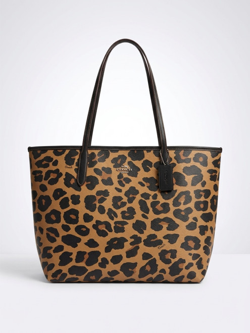 Vist Large View of Product Image Which is Used Coach Large Leather Handbag