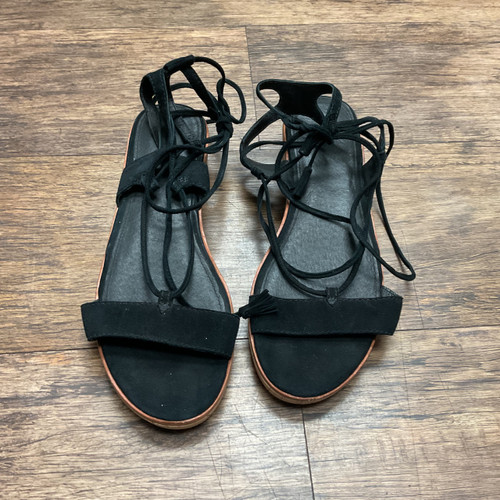 Vist Large View of Product Image Which is Used Frye Wedge Sandals 8.5