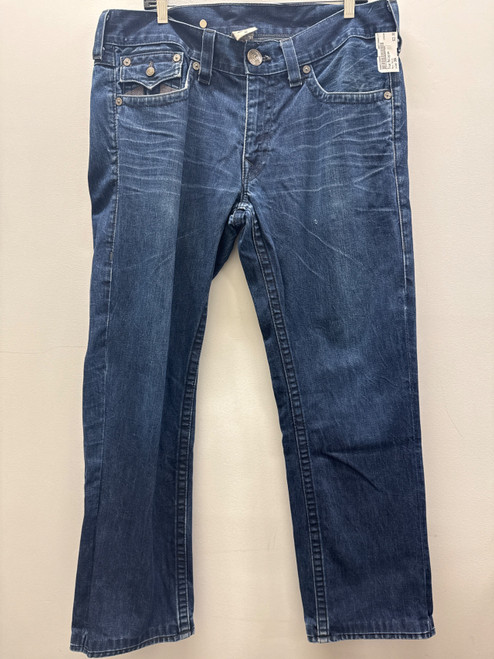 Vist Large View of Product Image Which is Used Blue True Religion Mens Denim 36W