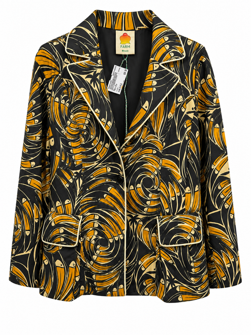 Vist Large View of Product Image Which is NWT Farm Rio Blazer S-4/6