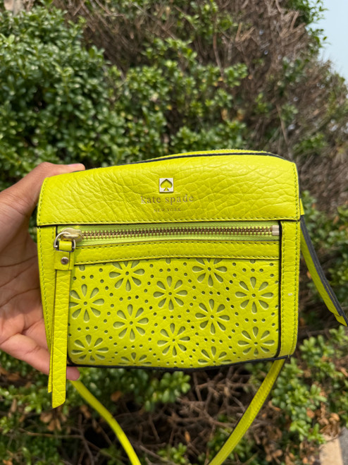 Vist Large View of Product Image Which is Used Kate Spade Small Leather Handbag