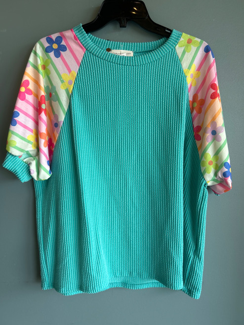 Vist Large View of Product Image Which is Used Unbranded Short Sleeve Top M-8/10