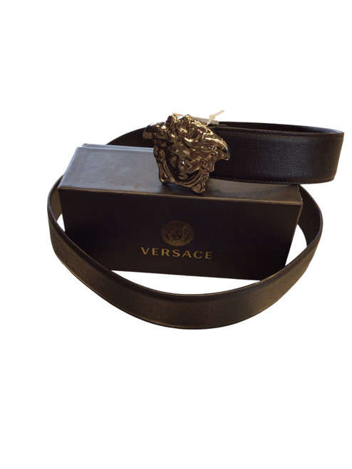 Vist Large View of Product Image Which is Used Versace Mens Belt 42W