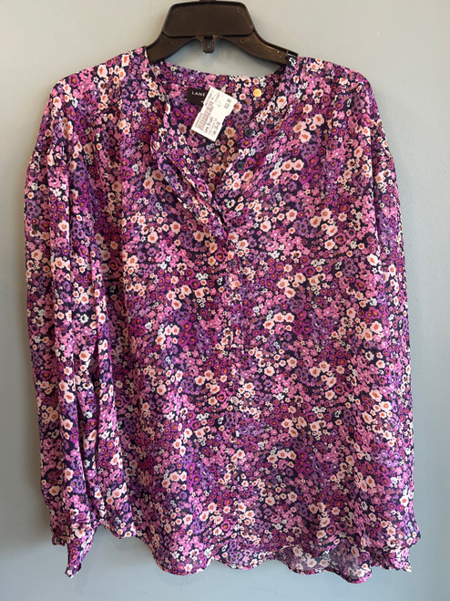 Vist Large View of Product Image Which is Used Lane Bryant Long Sleeve Top 1X-18