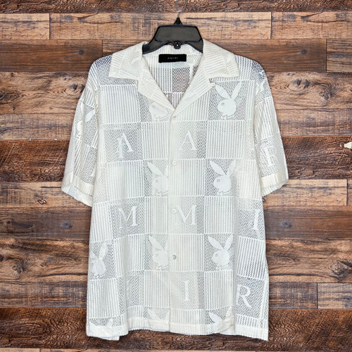 Vist Large View of Product Image Which is Used Amiri Mens Short Sleeve Top M/15-15.5