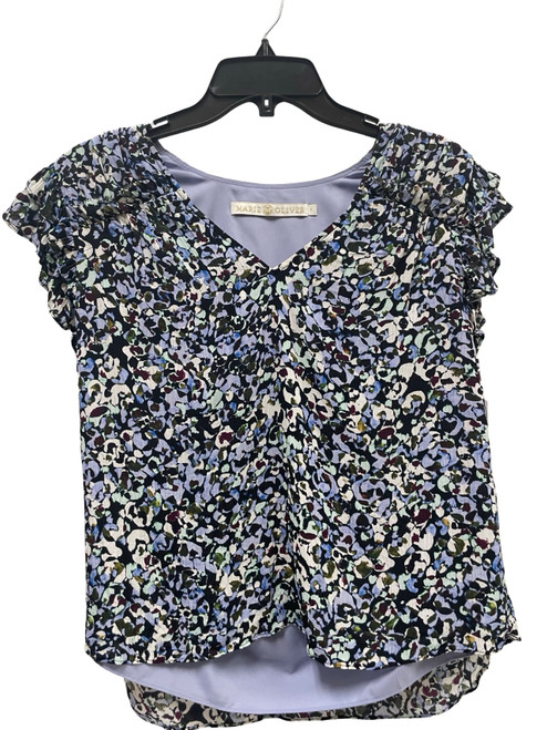 Vist Large View of Product Image Which is Used Marie Oliver Short Sleeve Top S-4/6